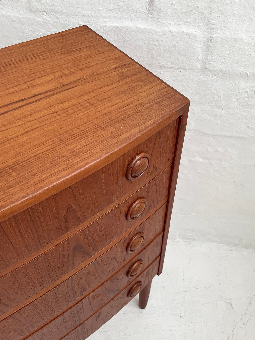 Small Danish Teak Chest of Drawers