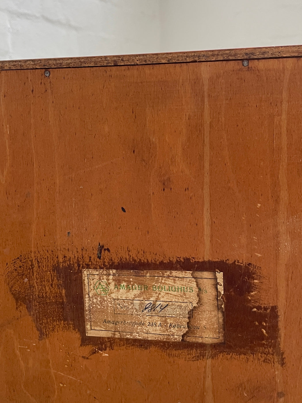 Small Danish Teak Chest of Drawers