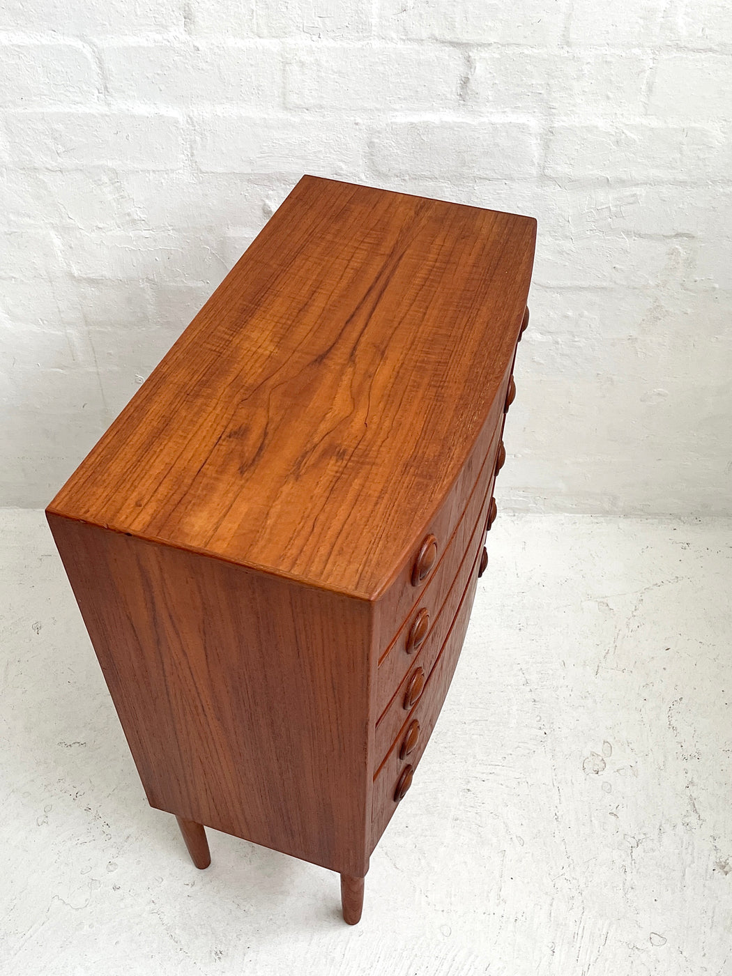Small Danish Teak Chest of Drawers