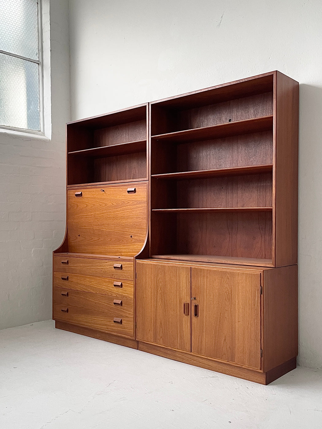 Børge Mogensen Teak Wall Unit