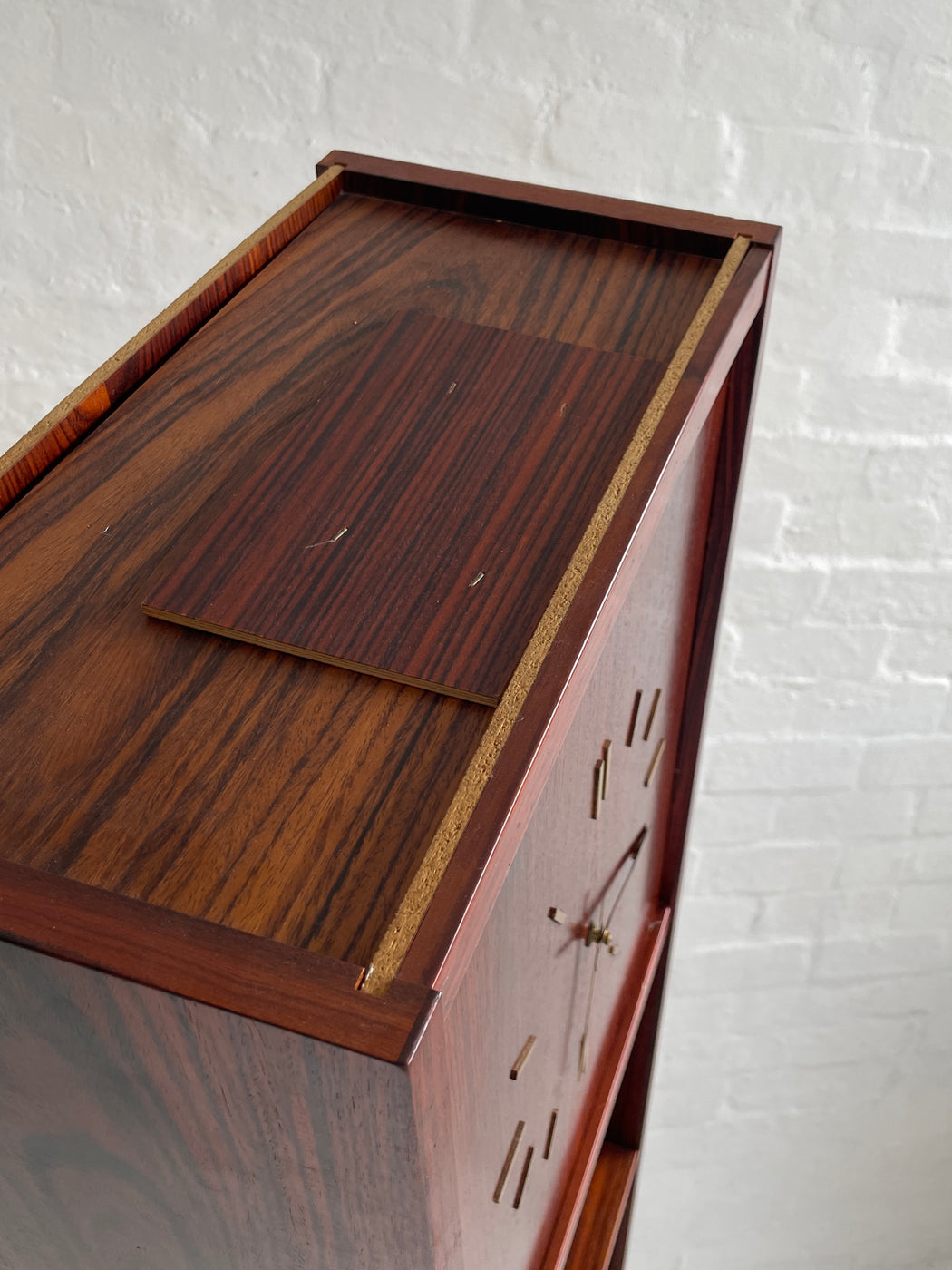 Danish Rosewood Standing Clock