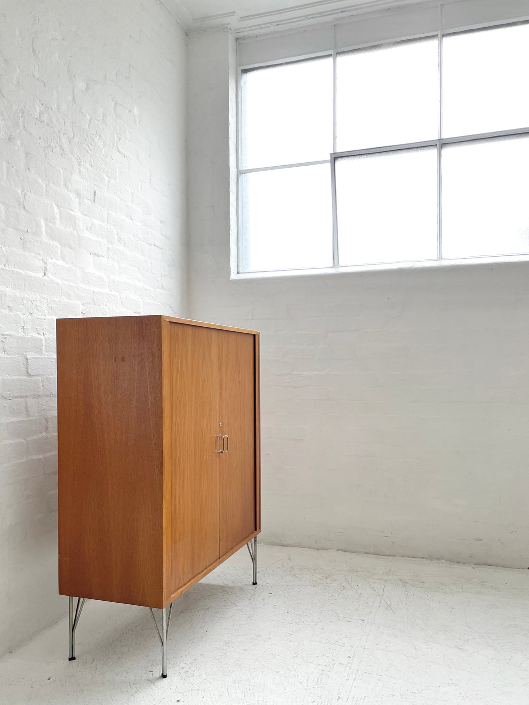 Danish Tambour Cabinet