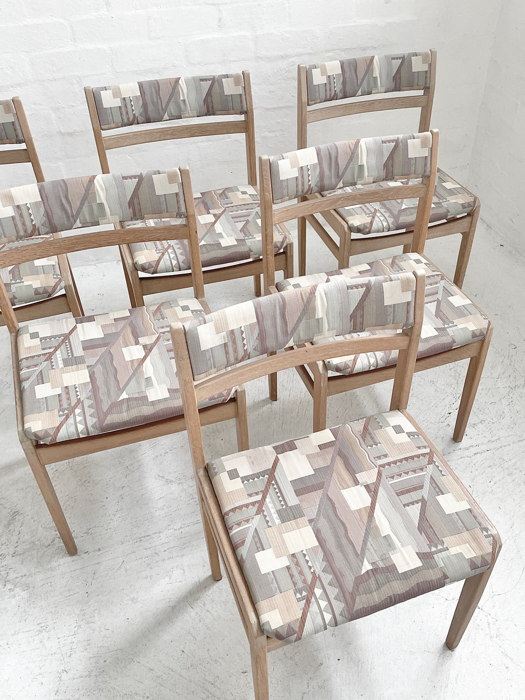 Henning Kjærnulf Oak Dining Chairs