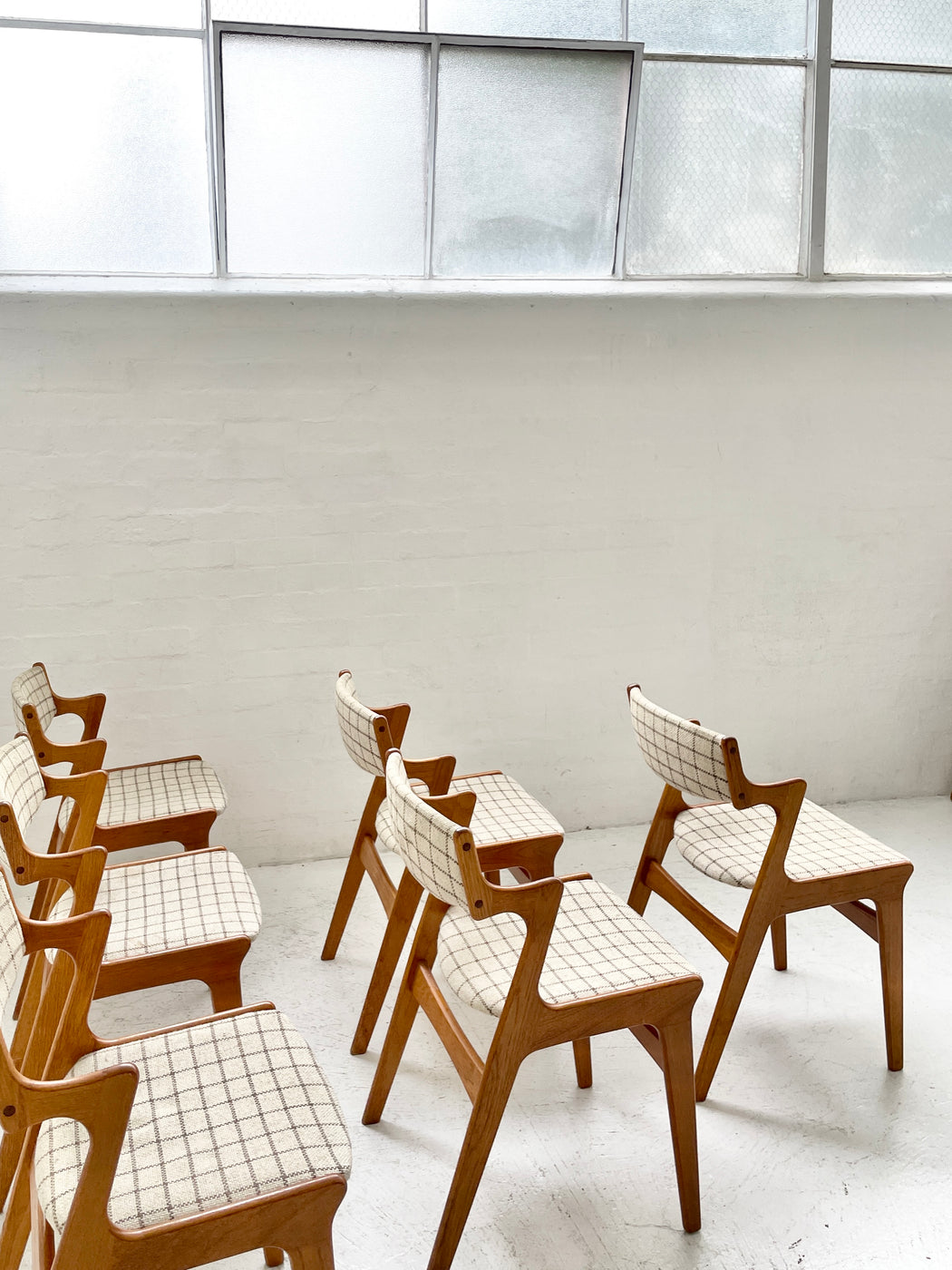 Set of six Danish Dining Chairs by 'Nova'