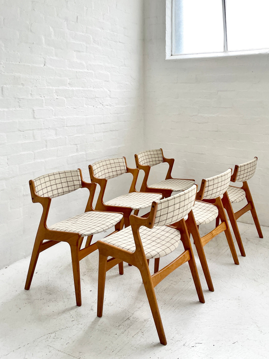 Set of six Danish Dining Chairs by 'Nova'