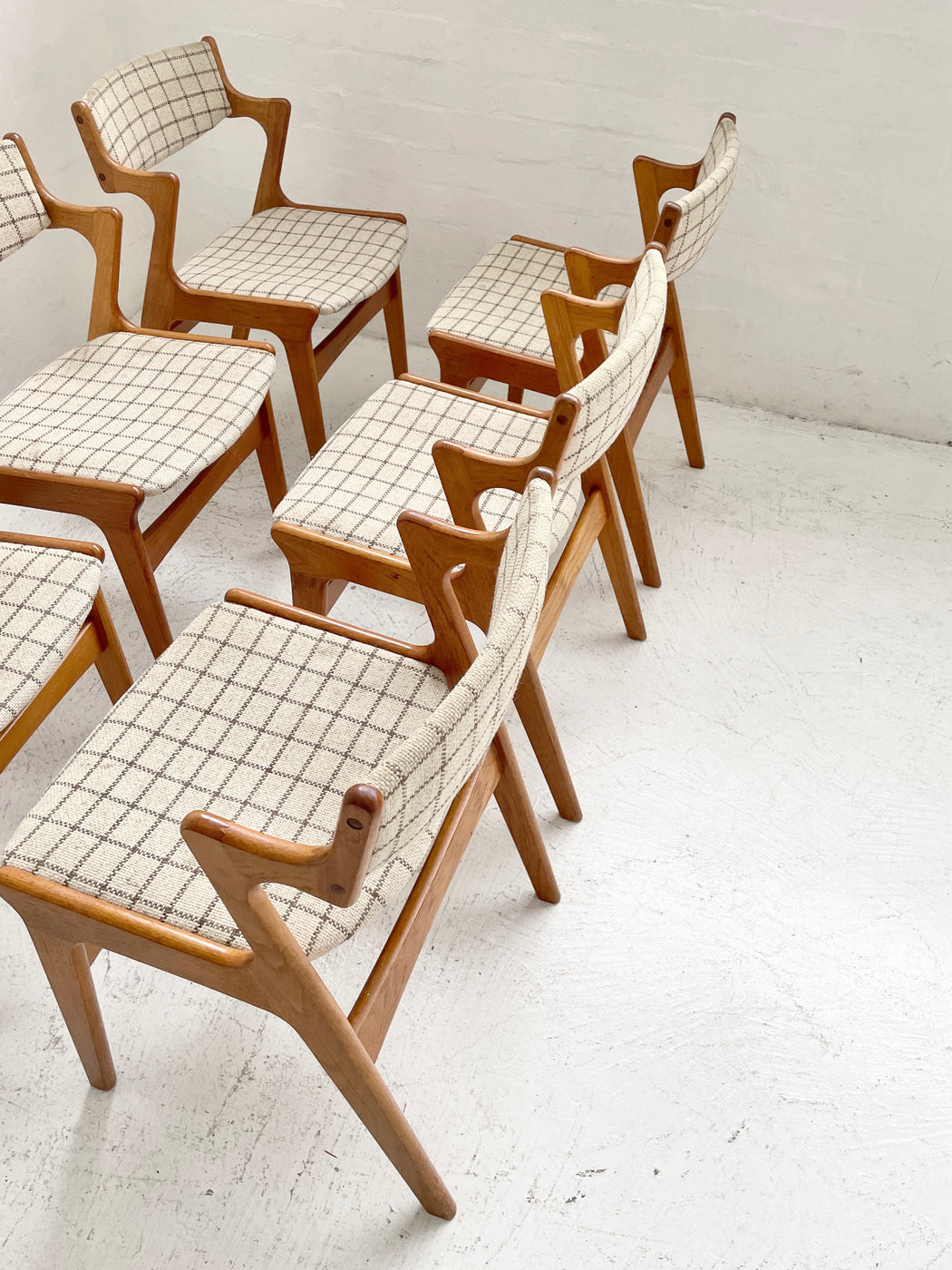 Set of six Danish Dining Chairs by 'Nova'