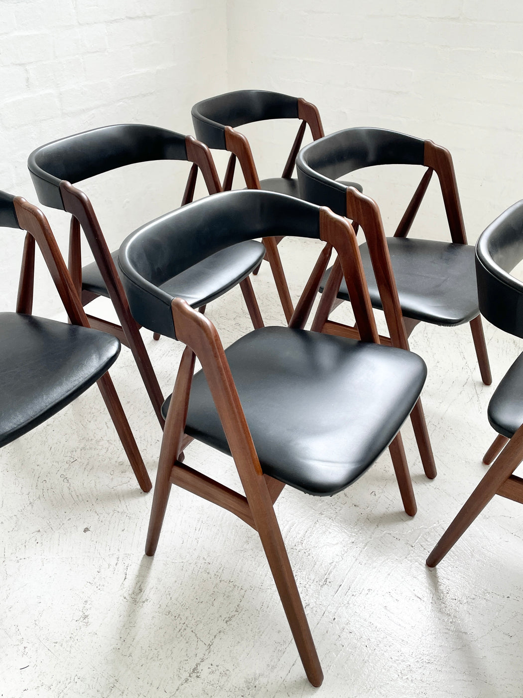 Th.Harlev 'Model 205' Teak Chairs