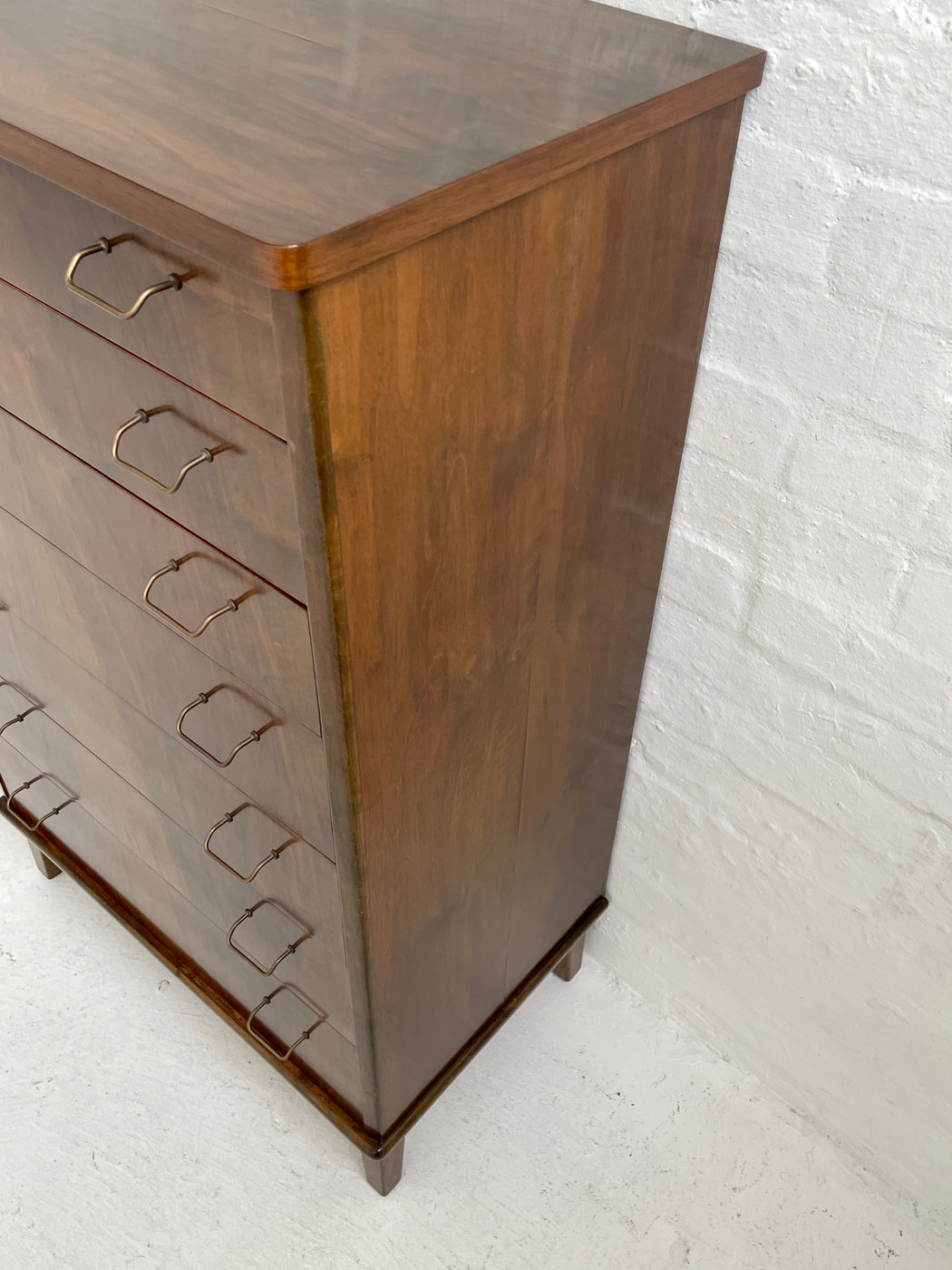 Danish Walnut Chest of Drawers