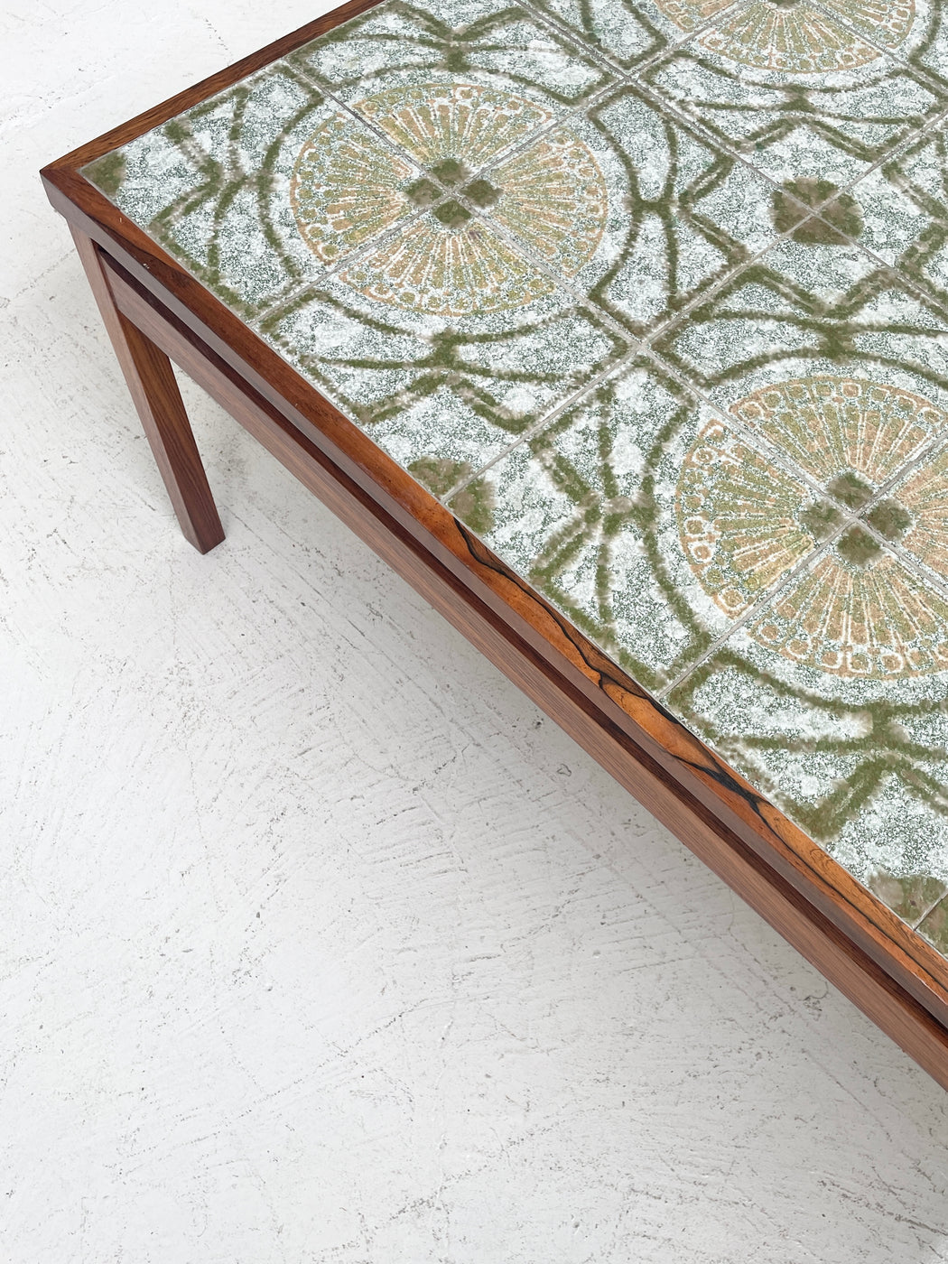 Danish Tile Top Coffee Table