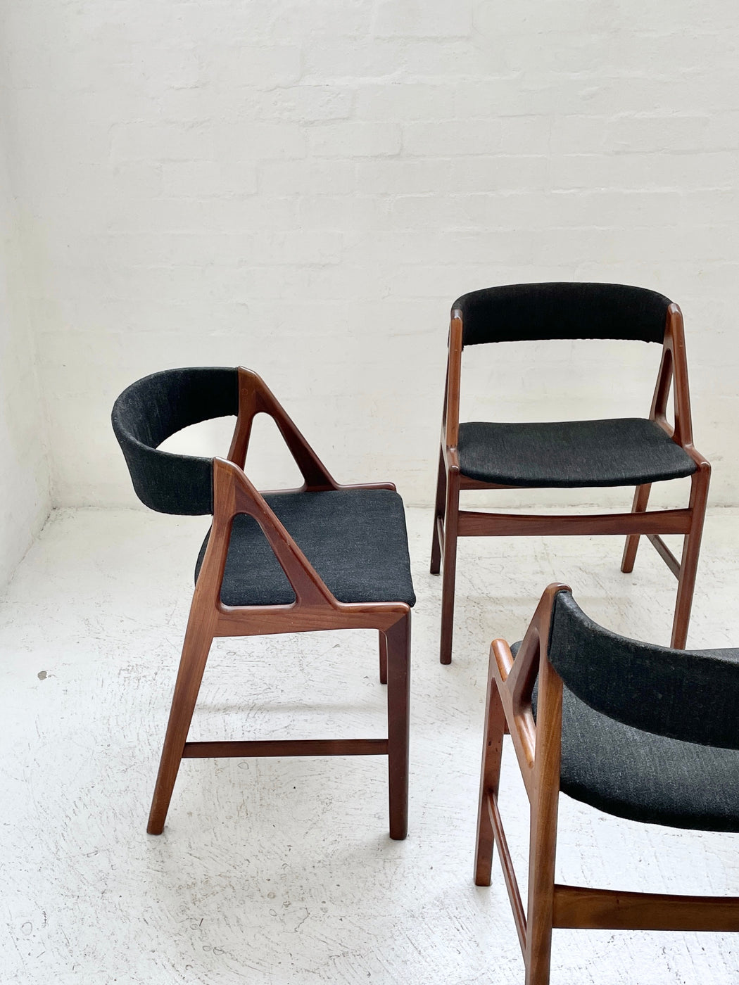 Set of four Henning Kjaernulf ‘Model 72’ Teak Chairs