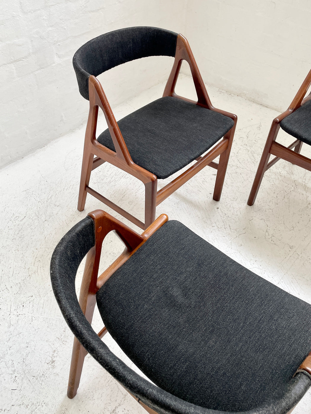 Set of four Henning Kjaernulf ‘Model 72’ Teak Chairs