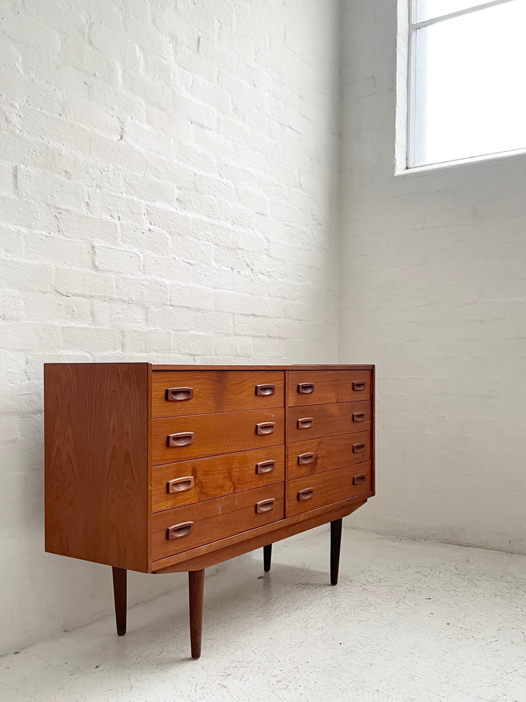 Danish Teak Sideboard Chest of Drawers