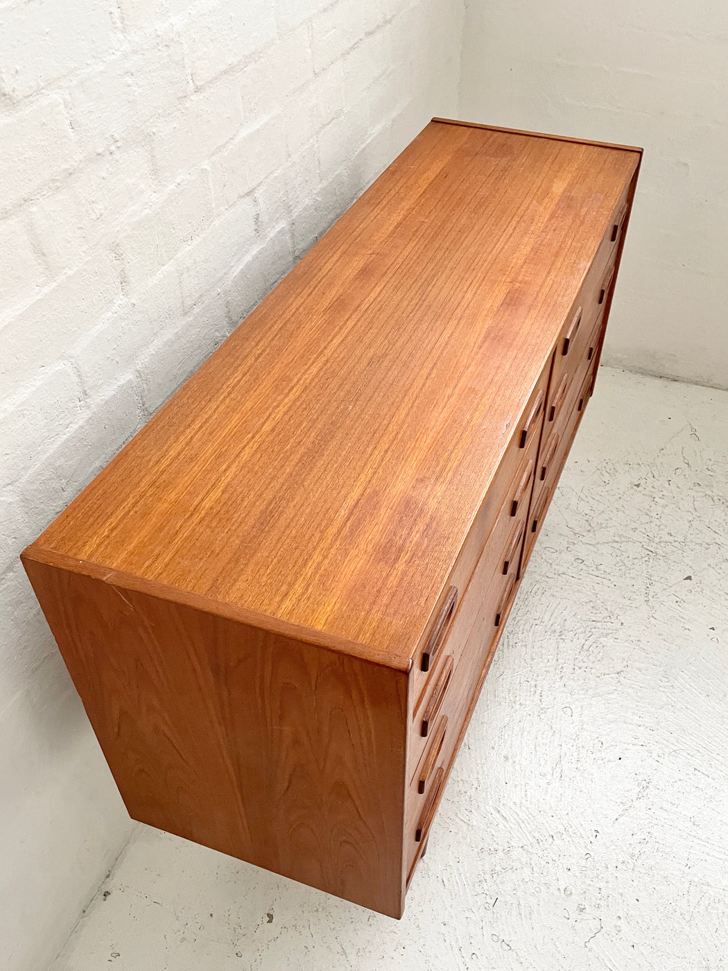 Danish Teak Sideboard Chest of Drawers