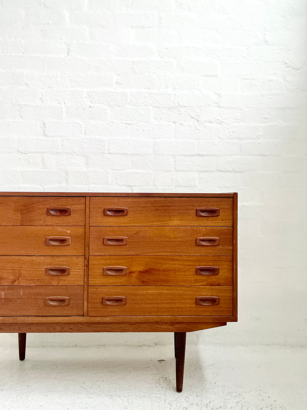 Danish Teak Sideboard Chest of Drawers