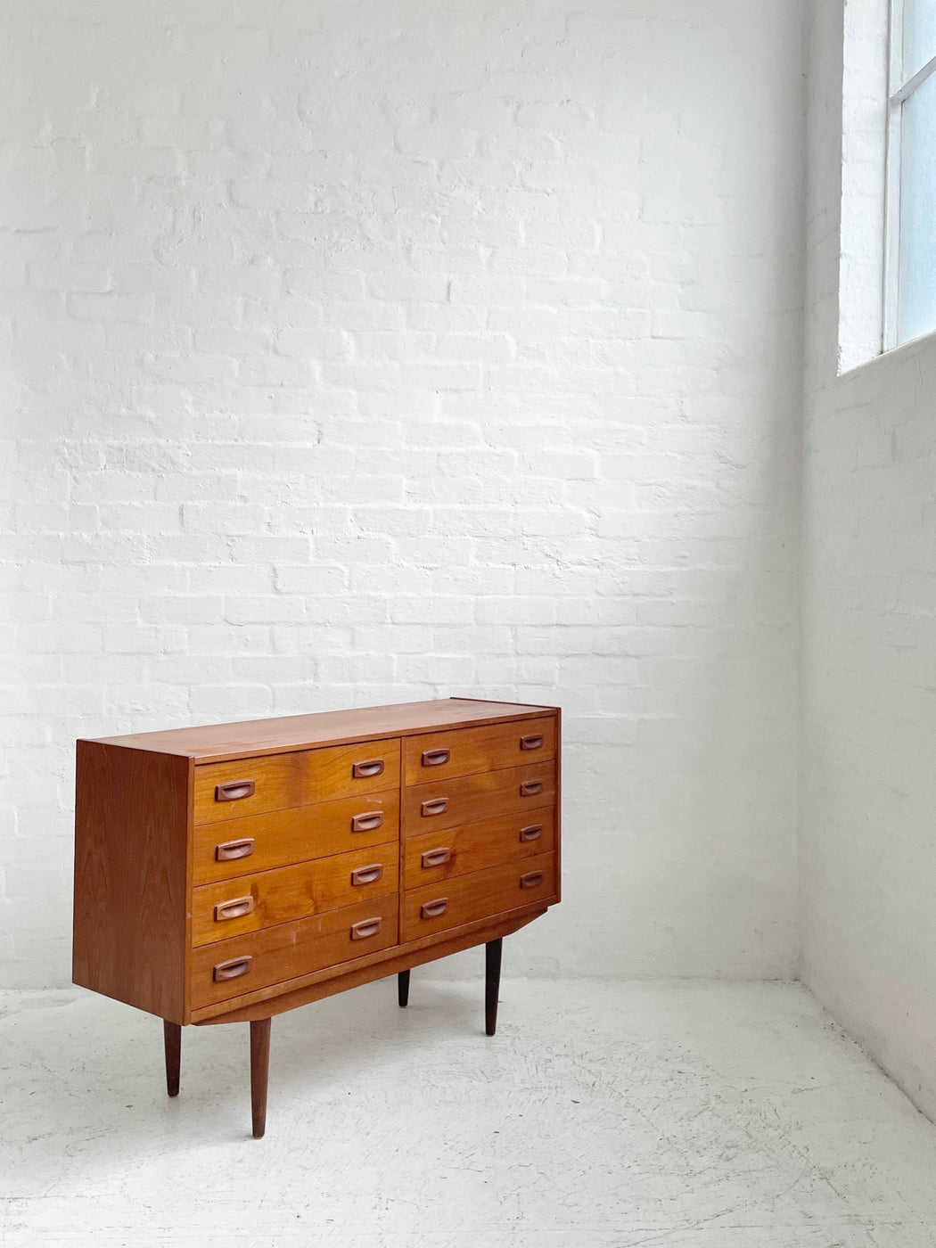 Danish Teak Sideboard Chest of Drawers