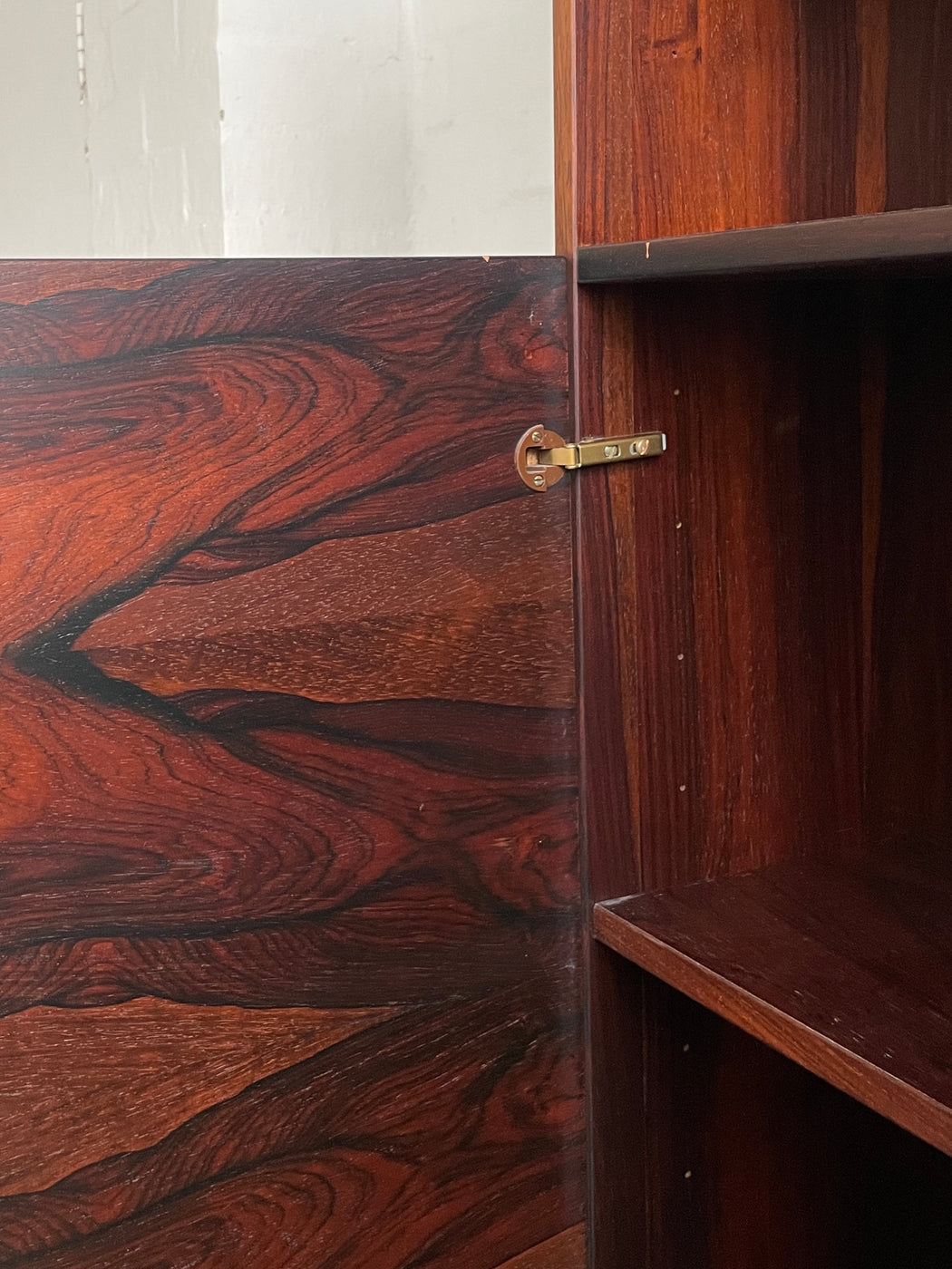Ib Kofod Larsen Rosewood Wall Unit Bookcase