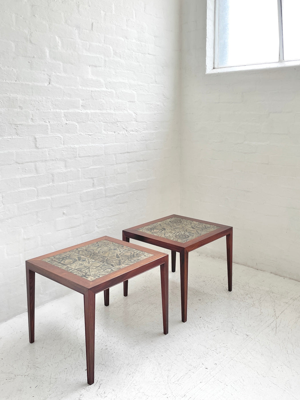 Severin Hansen Rosewood Side Tables
