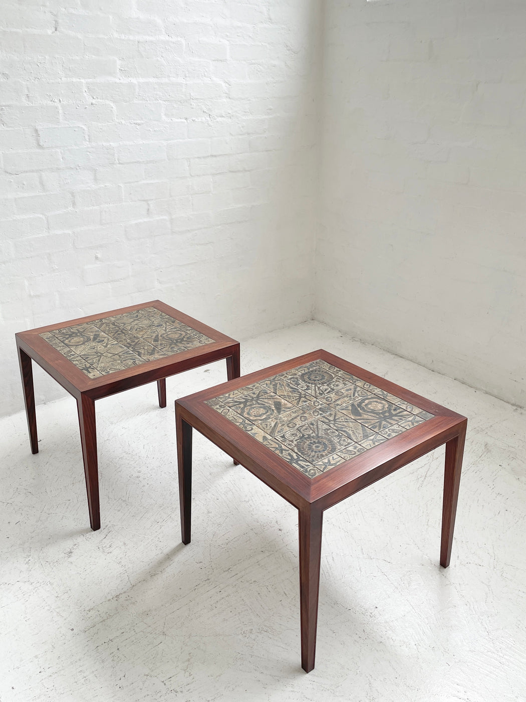 Severin Hansen Rosewood Side Tables
