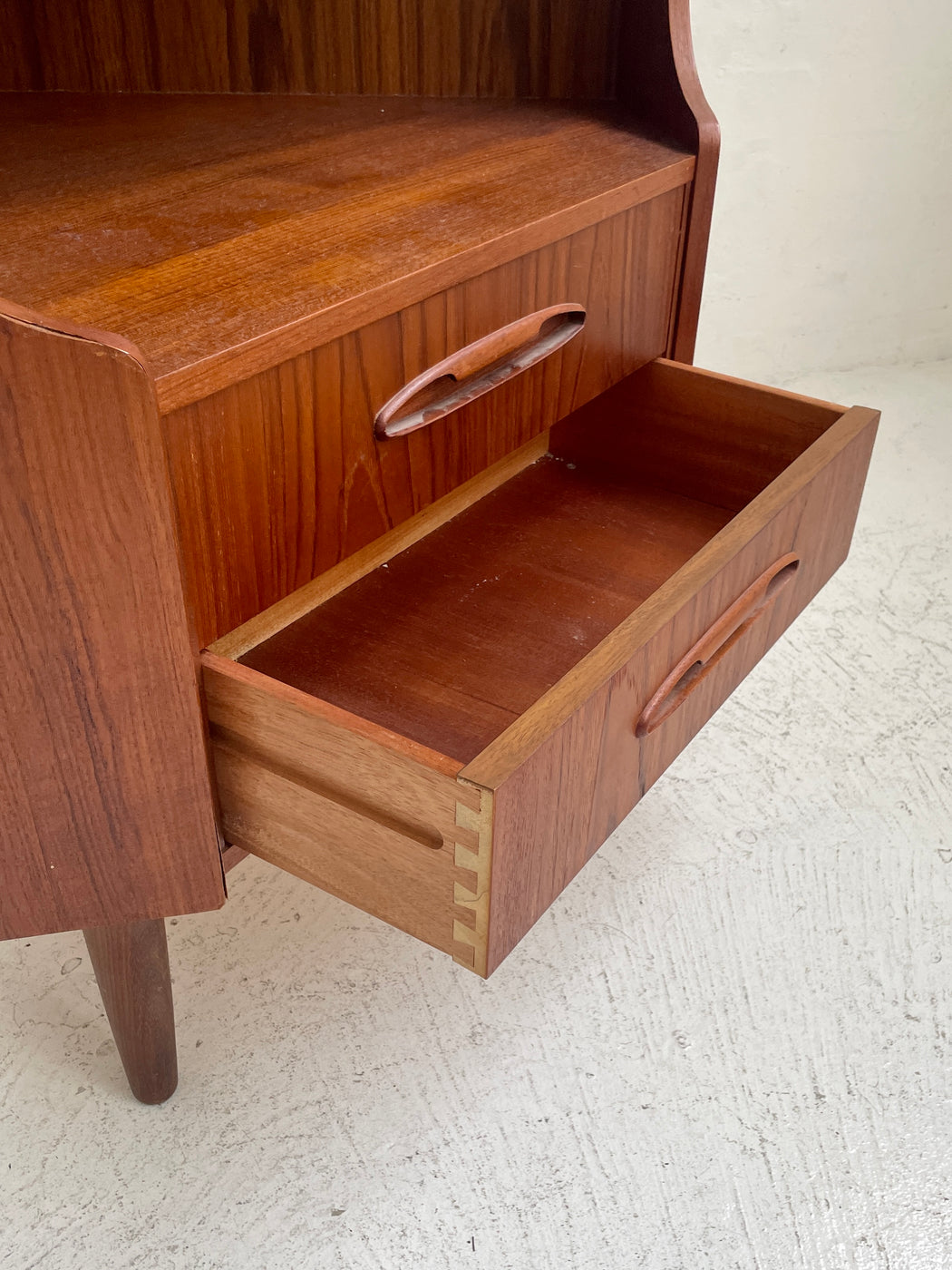 Danish Teak Corner Cabinet