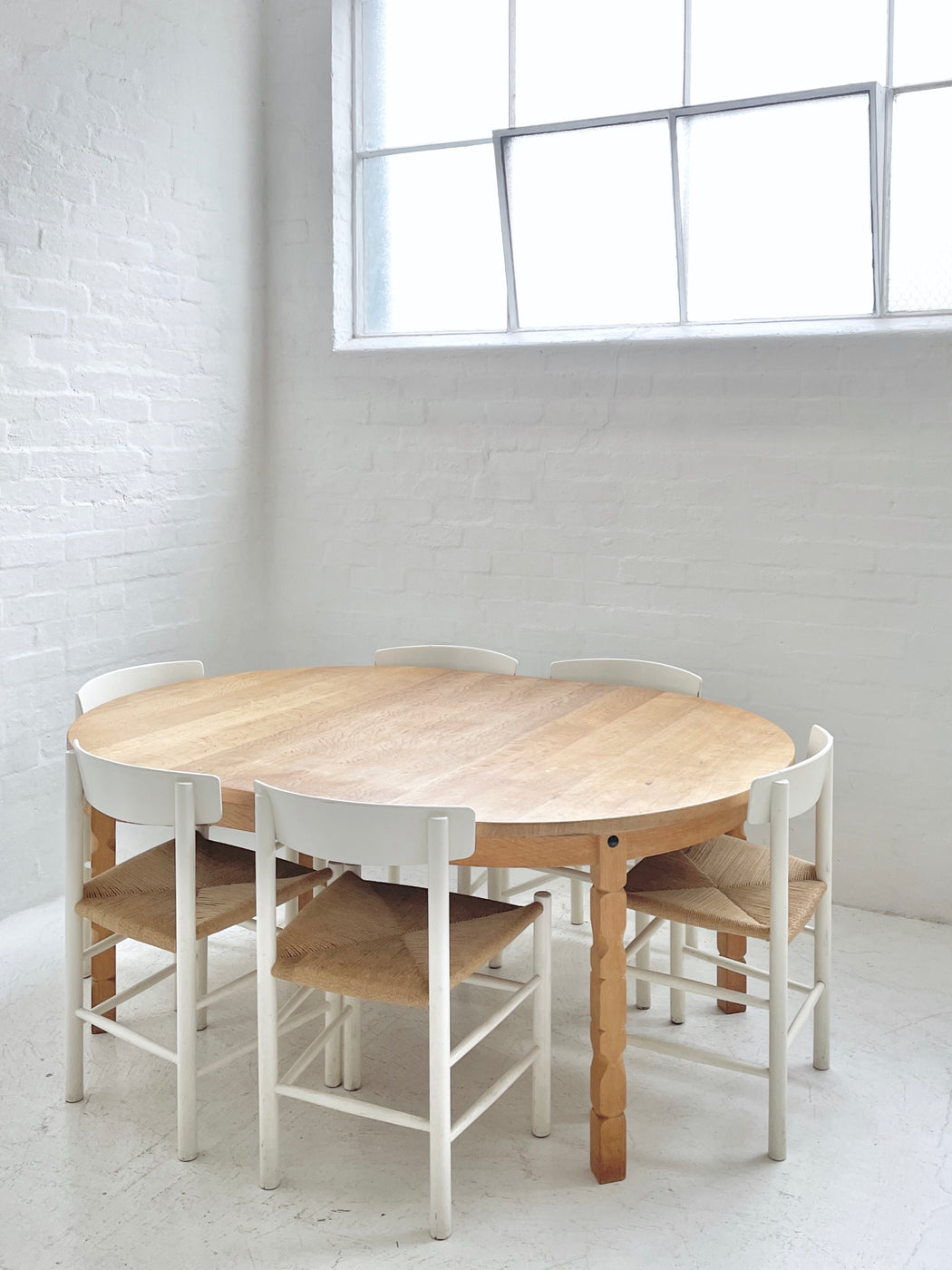 Henning Kjærnulf Oak Dining Table