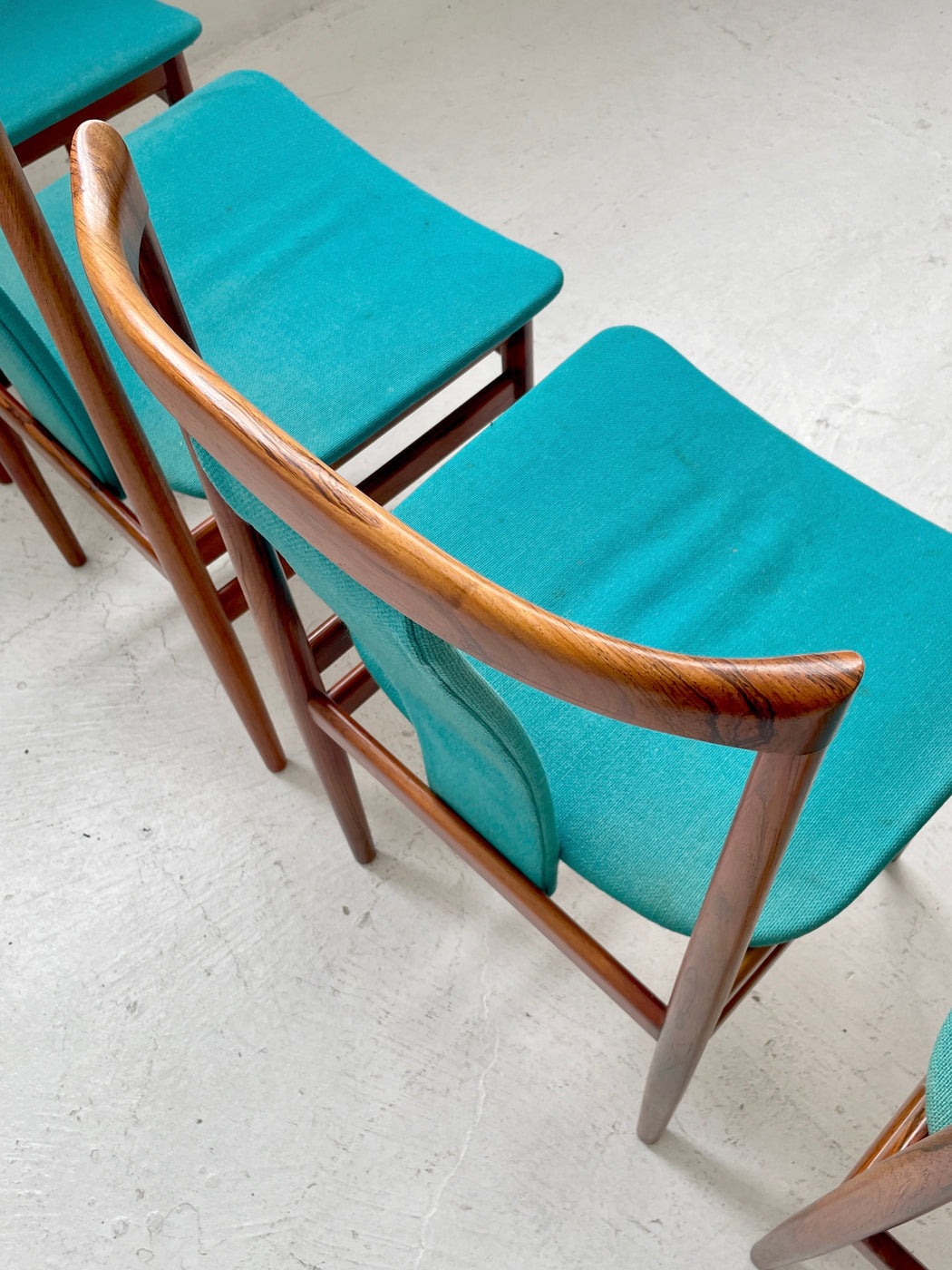 Set of four Henning Sorensen Chairs