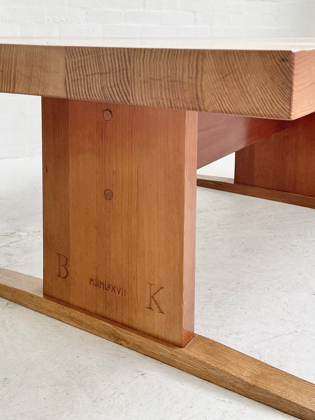 Monumental Danish Dining Table