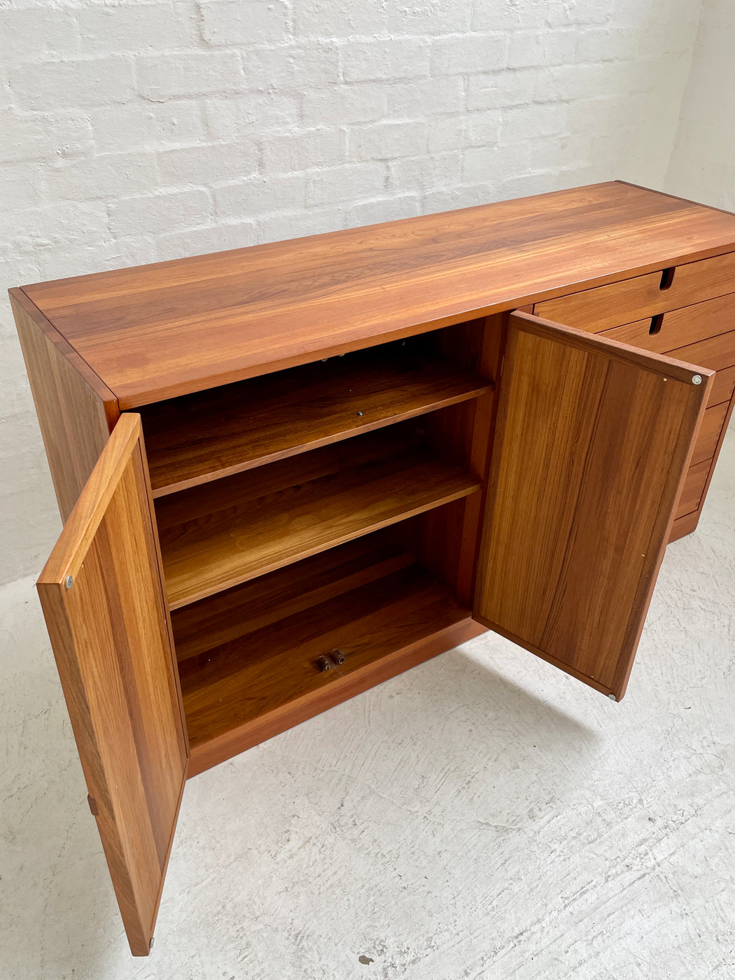 Danish Solid Teak Sideboard