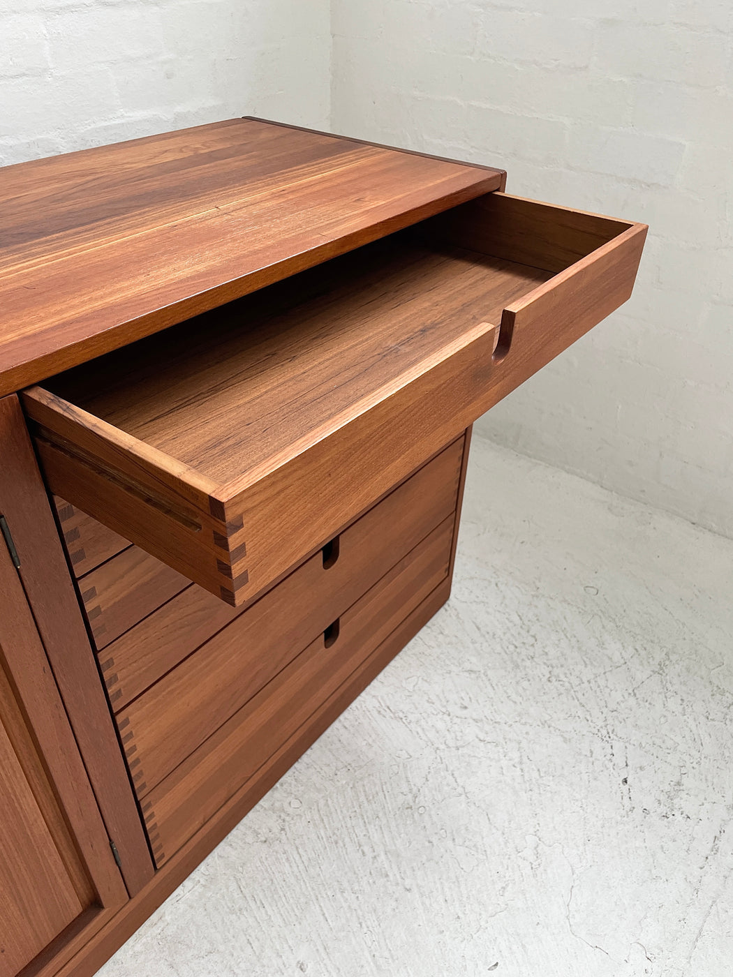 Danish Solid Teak Sideboard
