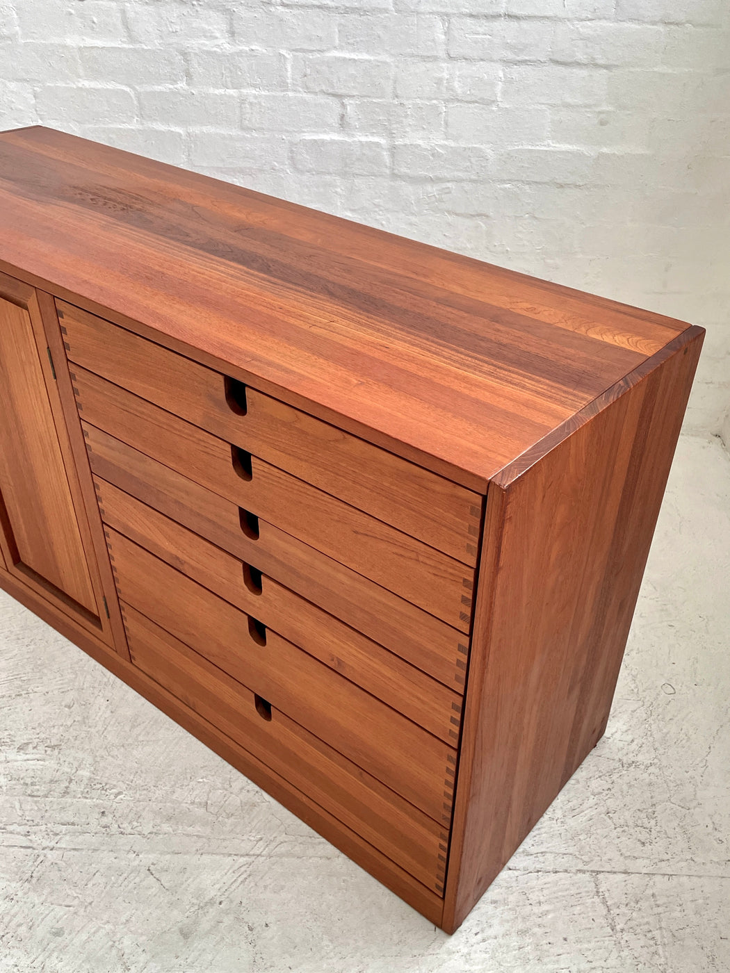 Danish Solid Teak Sideboard