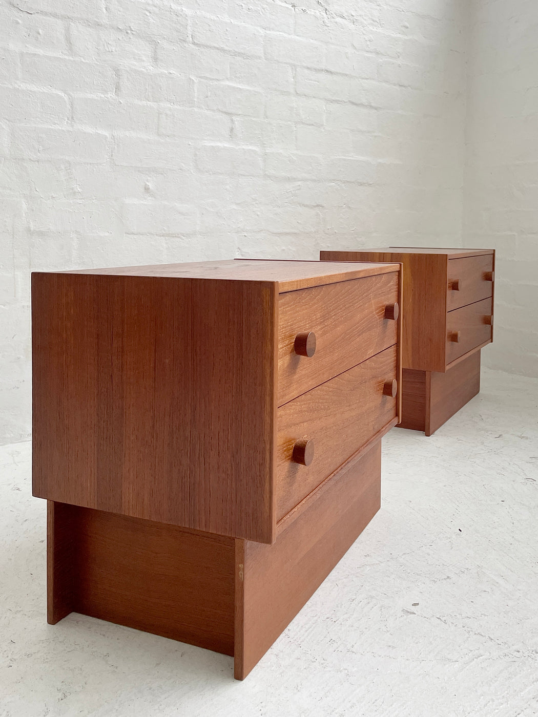 Danish Teak Side Tables