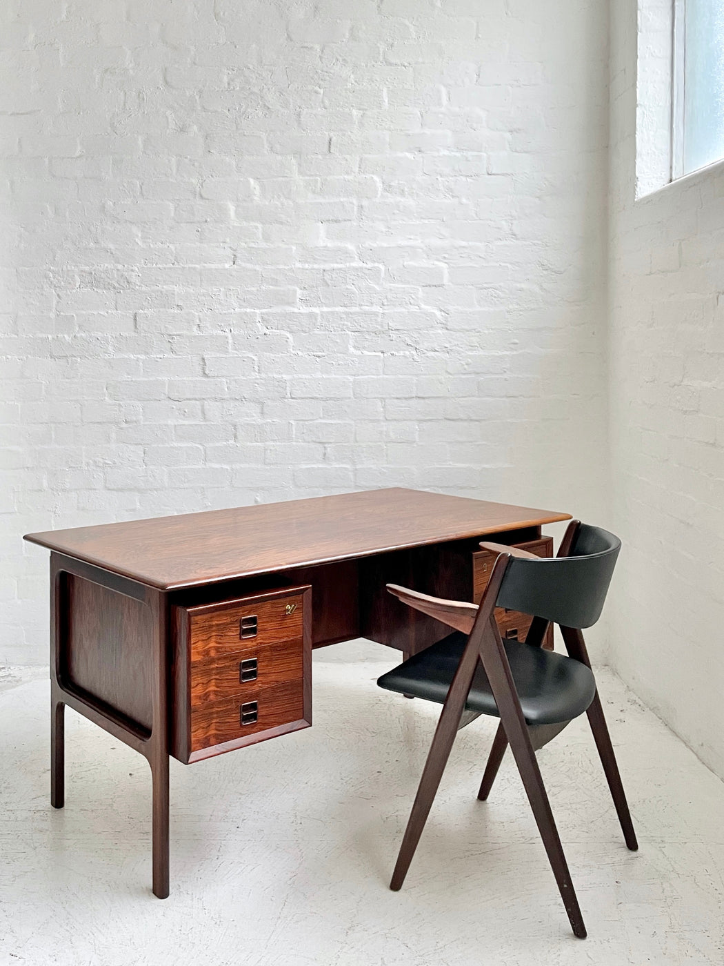 Arne Vodder Rosewood Desk