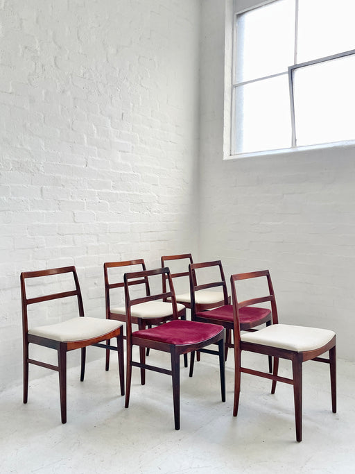 Six Arne Vodder 'model 430' Dining Chairs