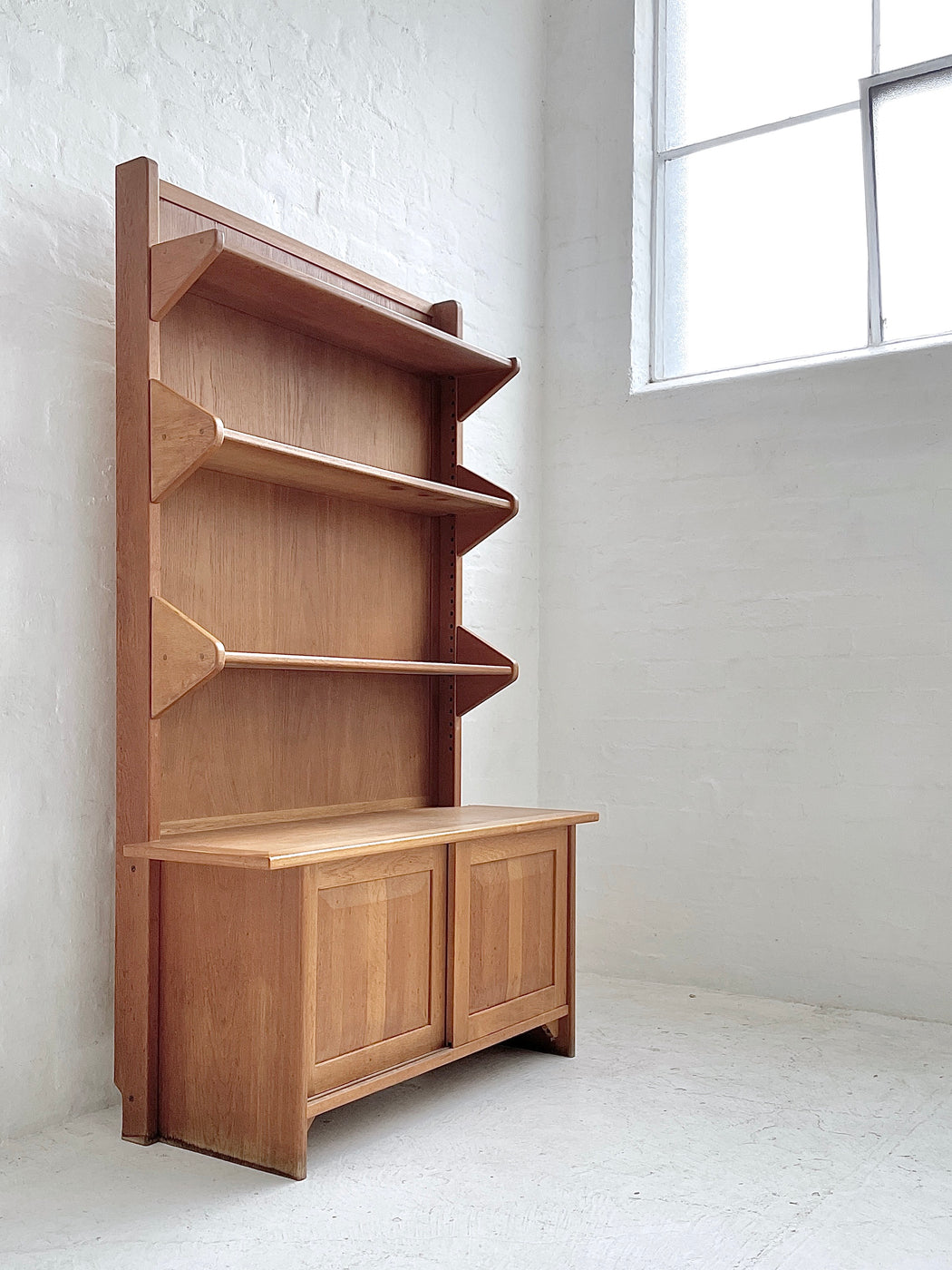 Danish Oak Wall Unit
