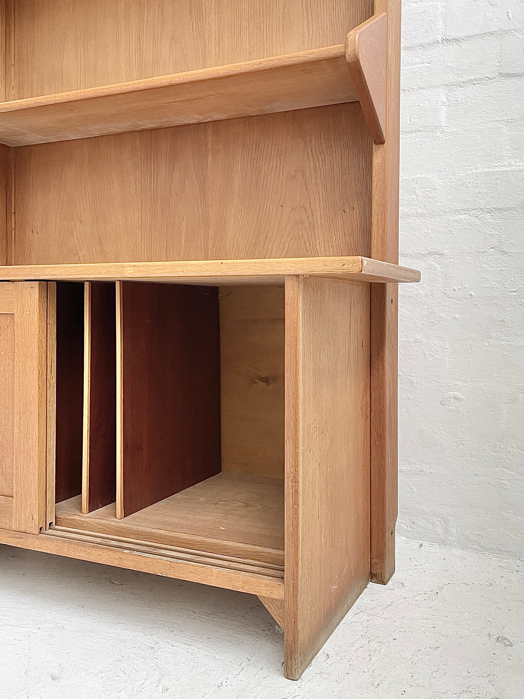 Danish Oak Wall Unit
