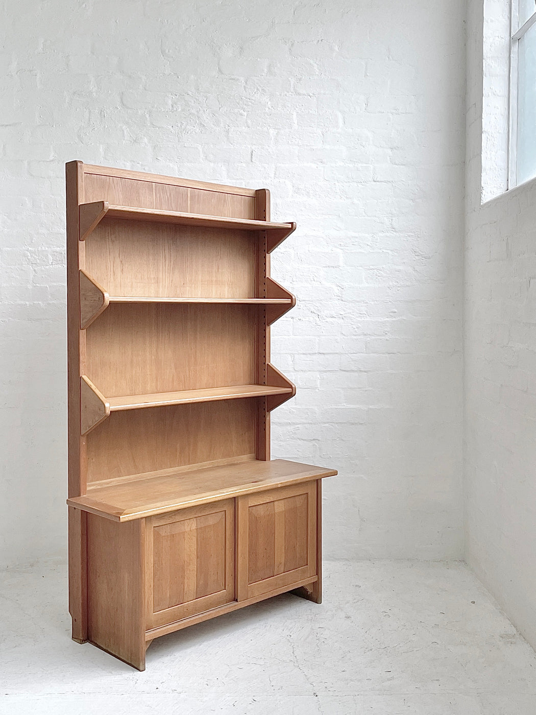 Danish Oak Wall Unit
