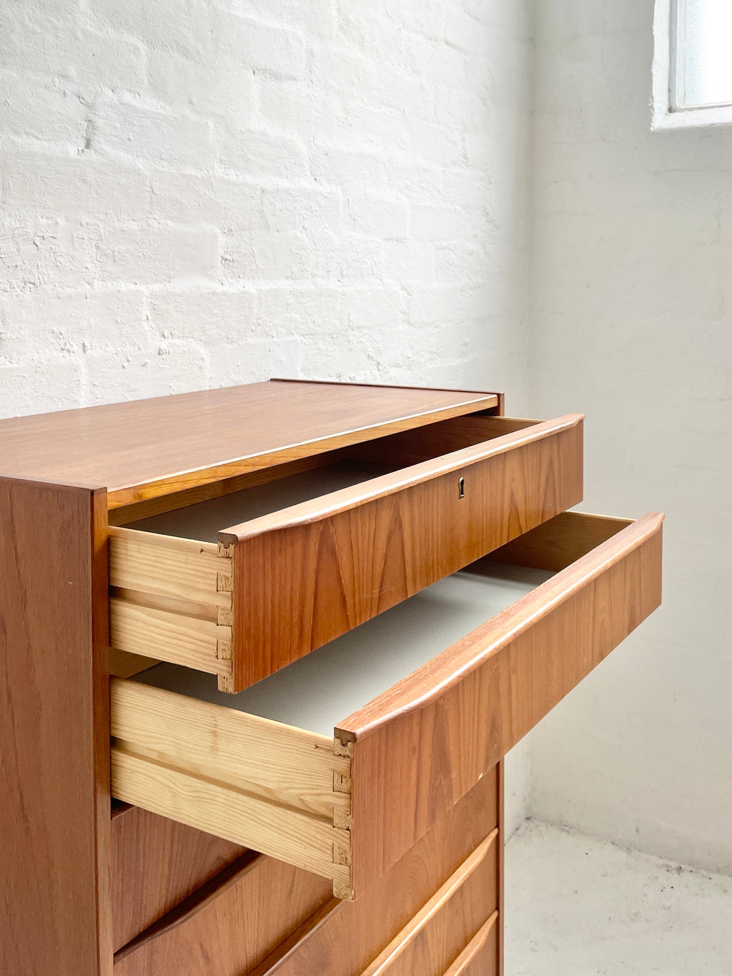 Large Danish 1960s Chest of Drawers