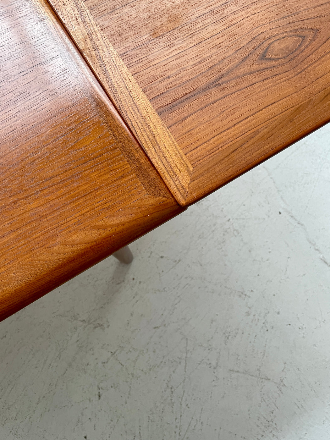 Classic Danish Teak Extension Dining Table