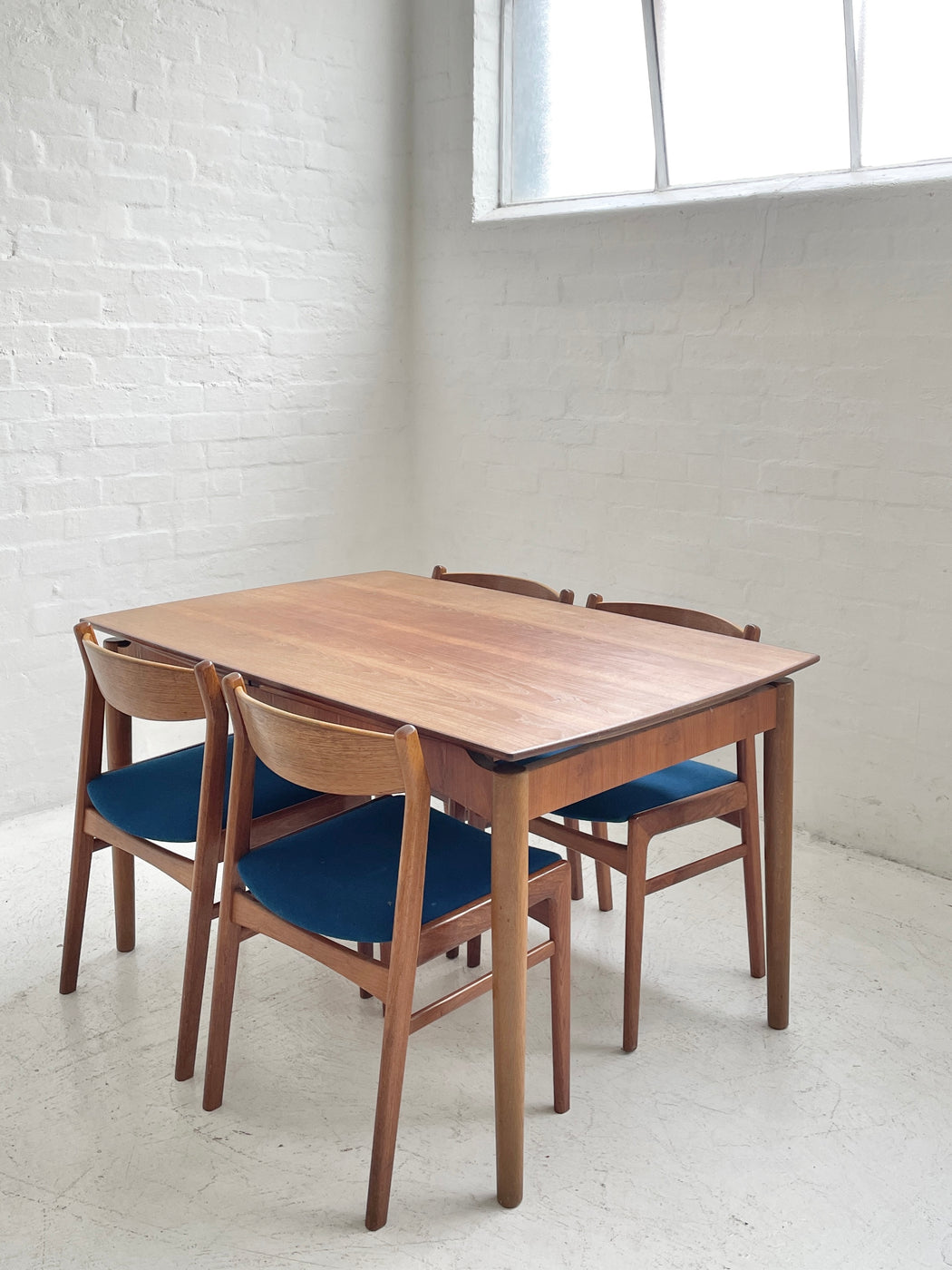 Danish Teak Extension Dining Table