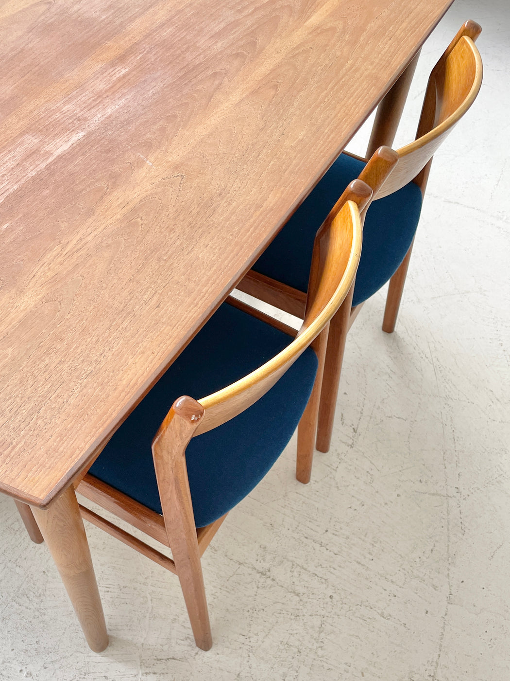 Set of Four Erik Kirkegaard Teak Chairs