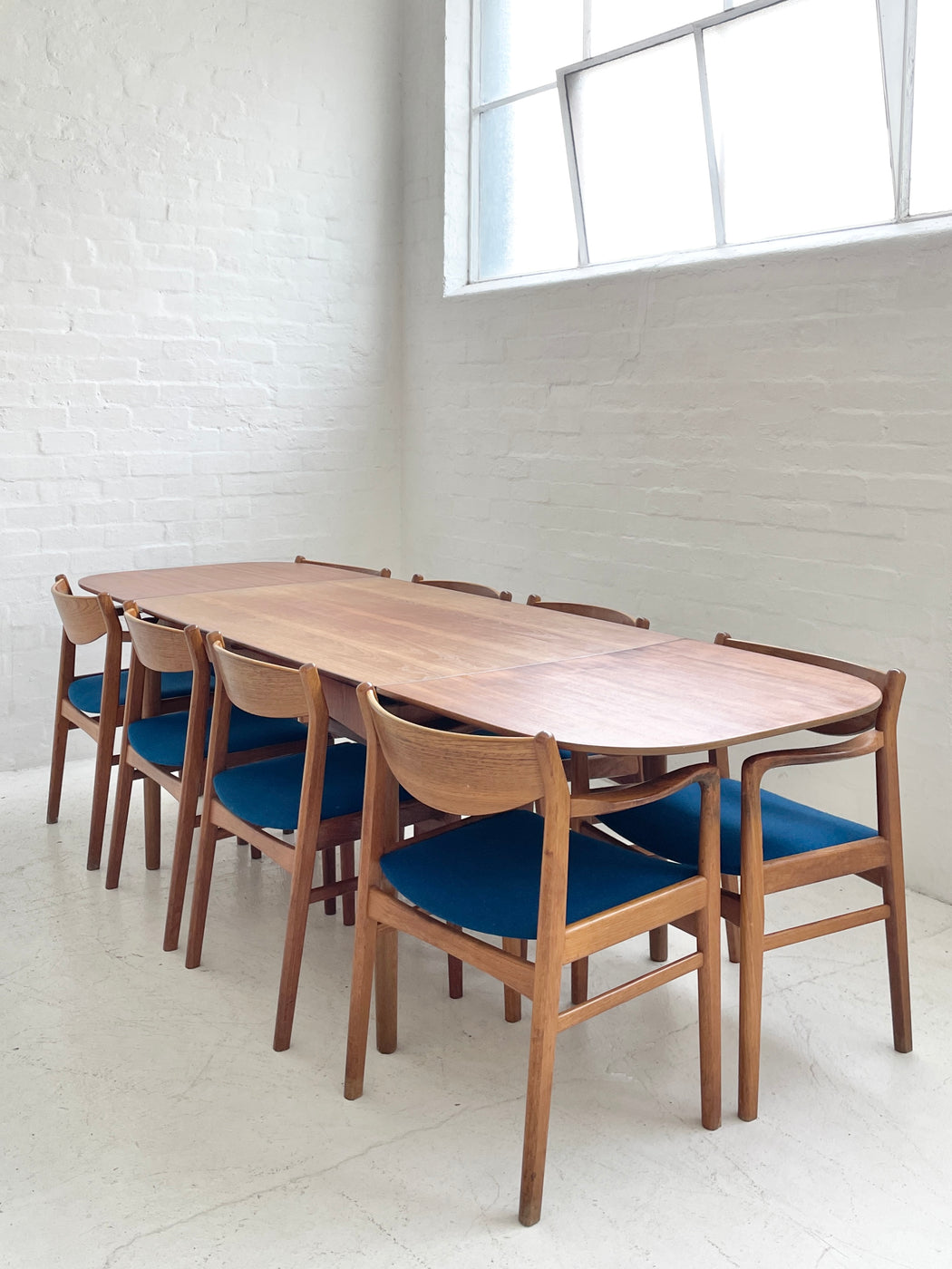 Danish Teak Extension Dining Table