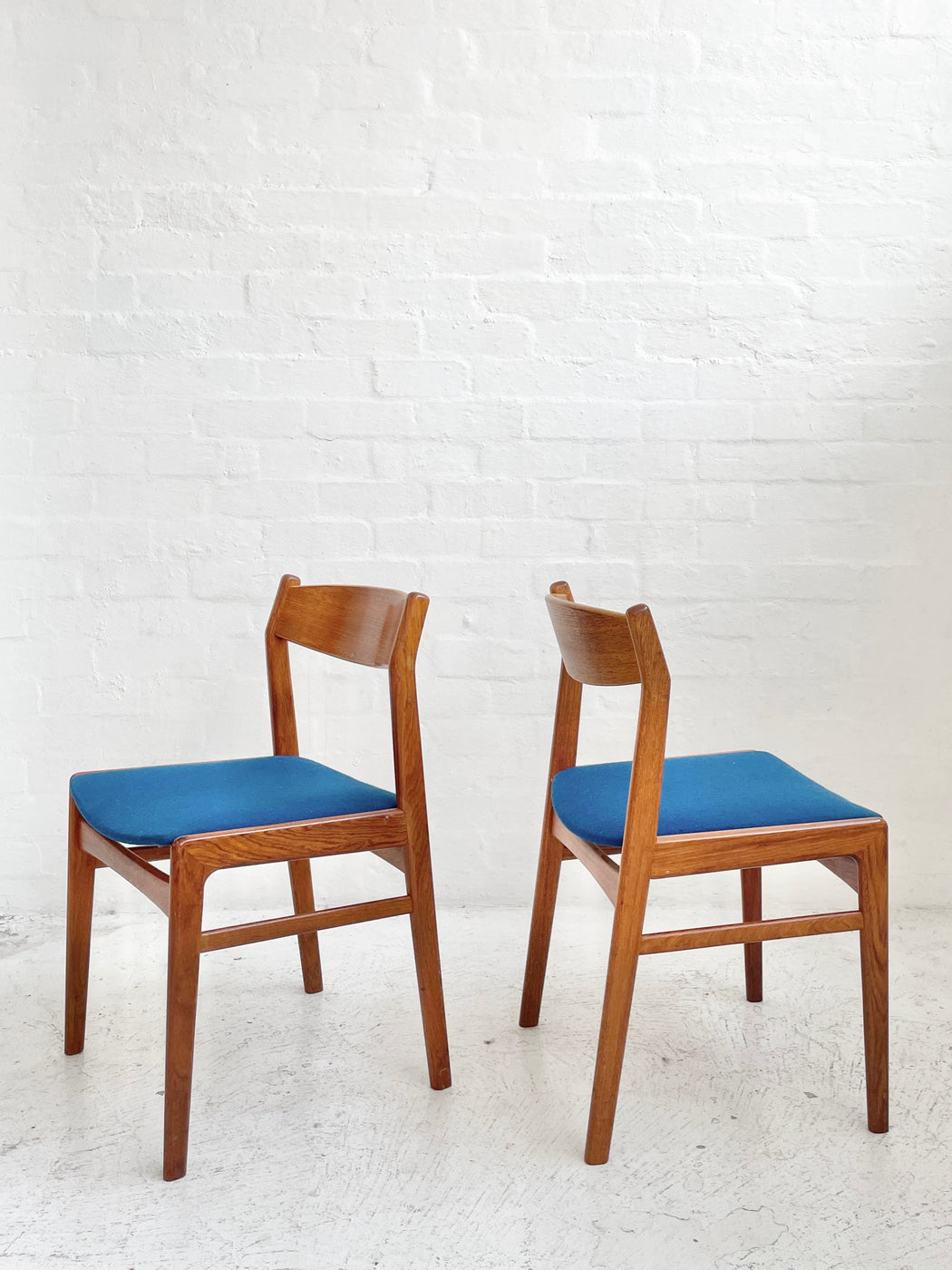 Set of Four Erik Kirkegaard Teak Chairs