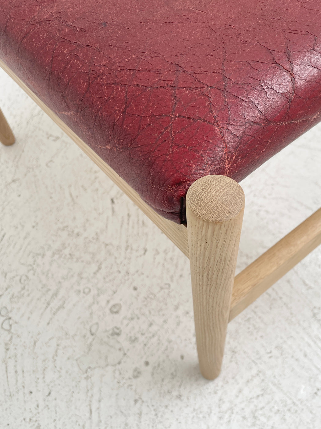 Hugo Frandsen Oak Stool