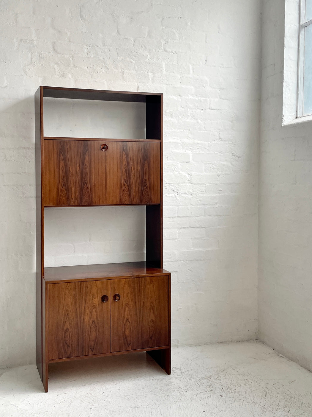 Danish Rosewood Wall Unit