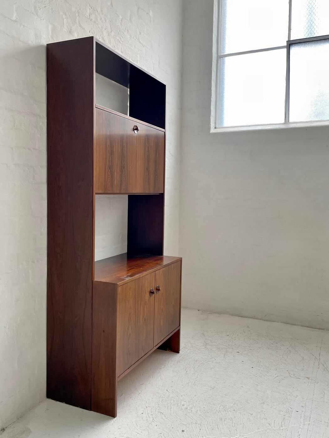 Danish Rosewood Wall Unit