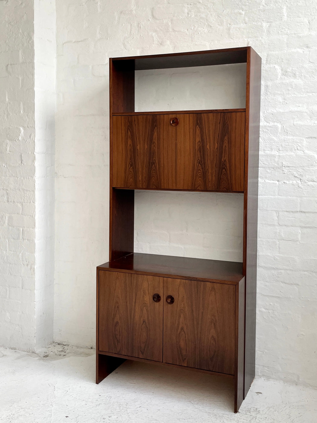 Danish Rosewood Wall Unit