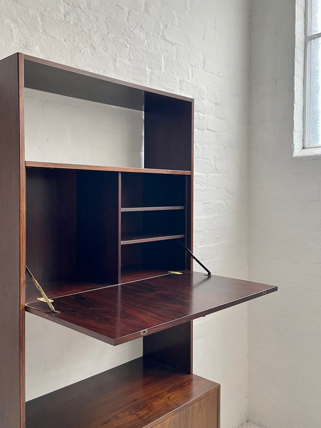 Danish Rosewood Wall Unit