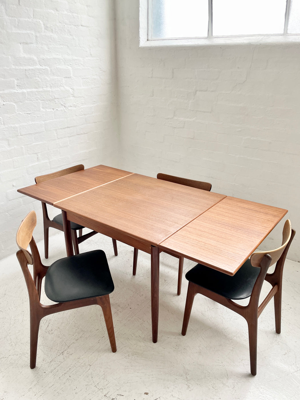 Danish Teak Extension Dining Table