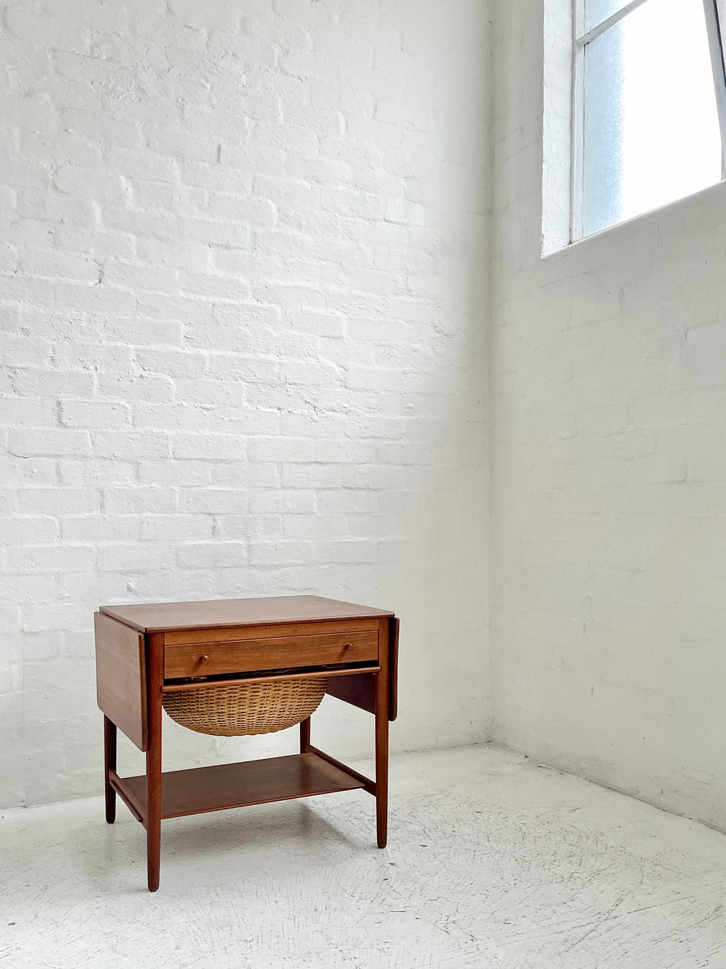 Hans J Wegner 'AT33' Teak Sewing Table