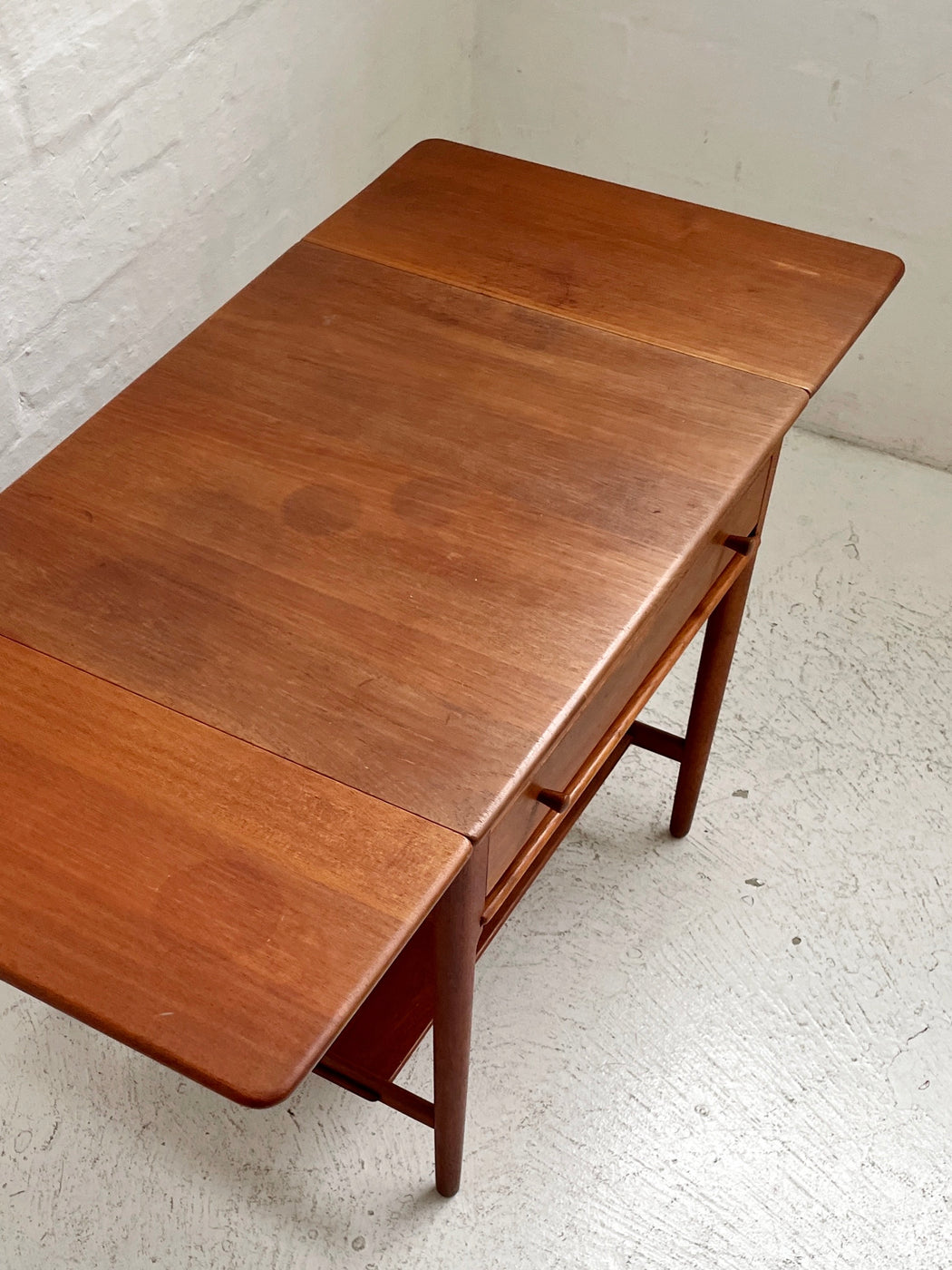 Hans J Wegner 'AT33' Teak Sewing Table