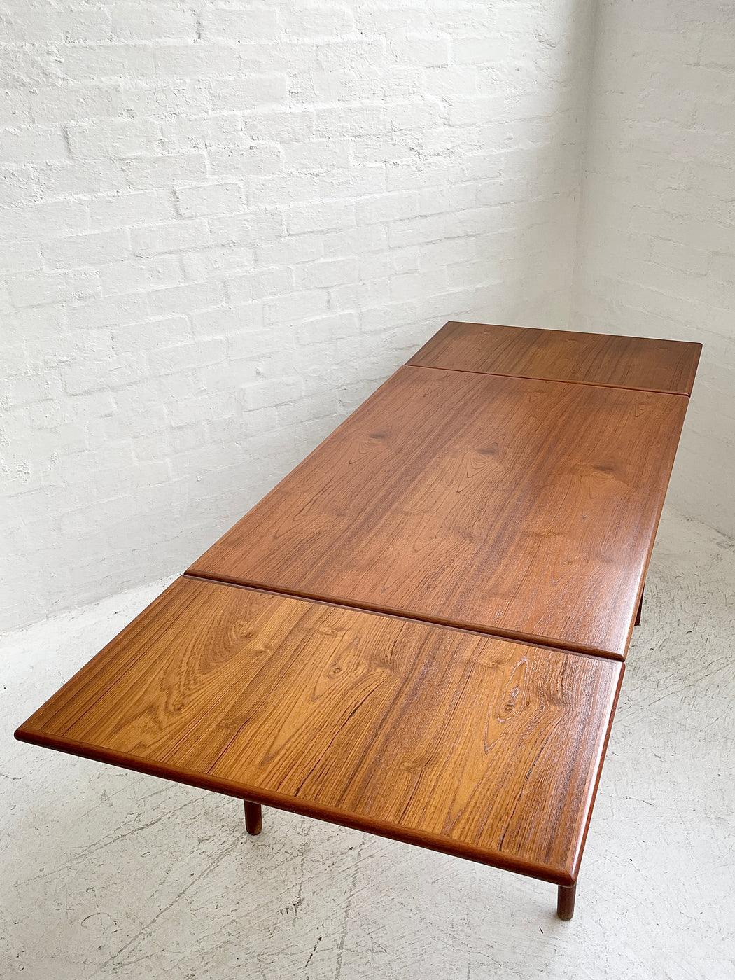 Danish Teak Extension Dining Table